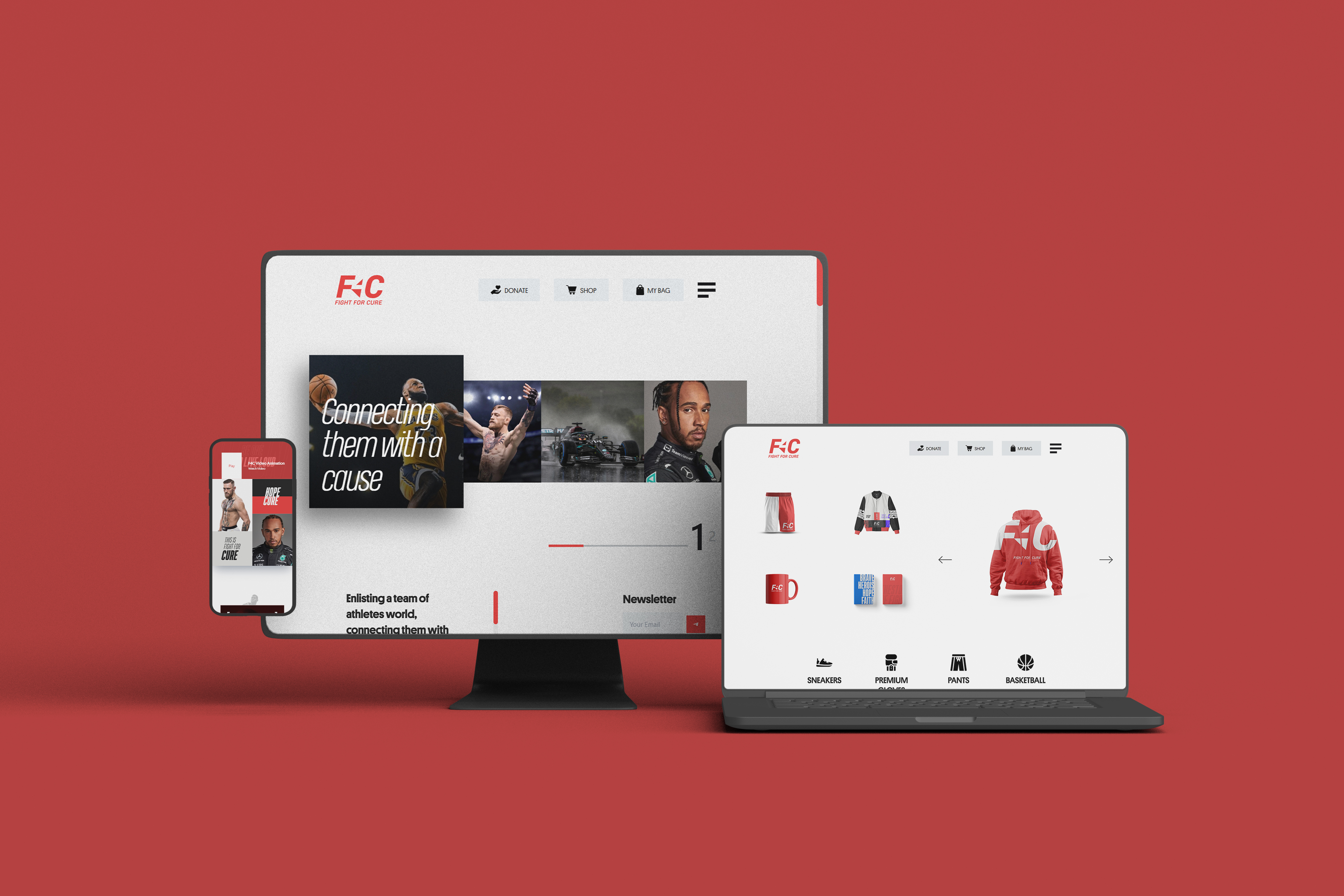 FIGHTFORCURE - Online store with page-speed and stripe payment but not yet online...