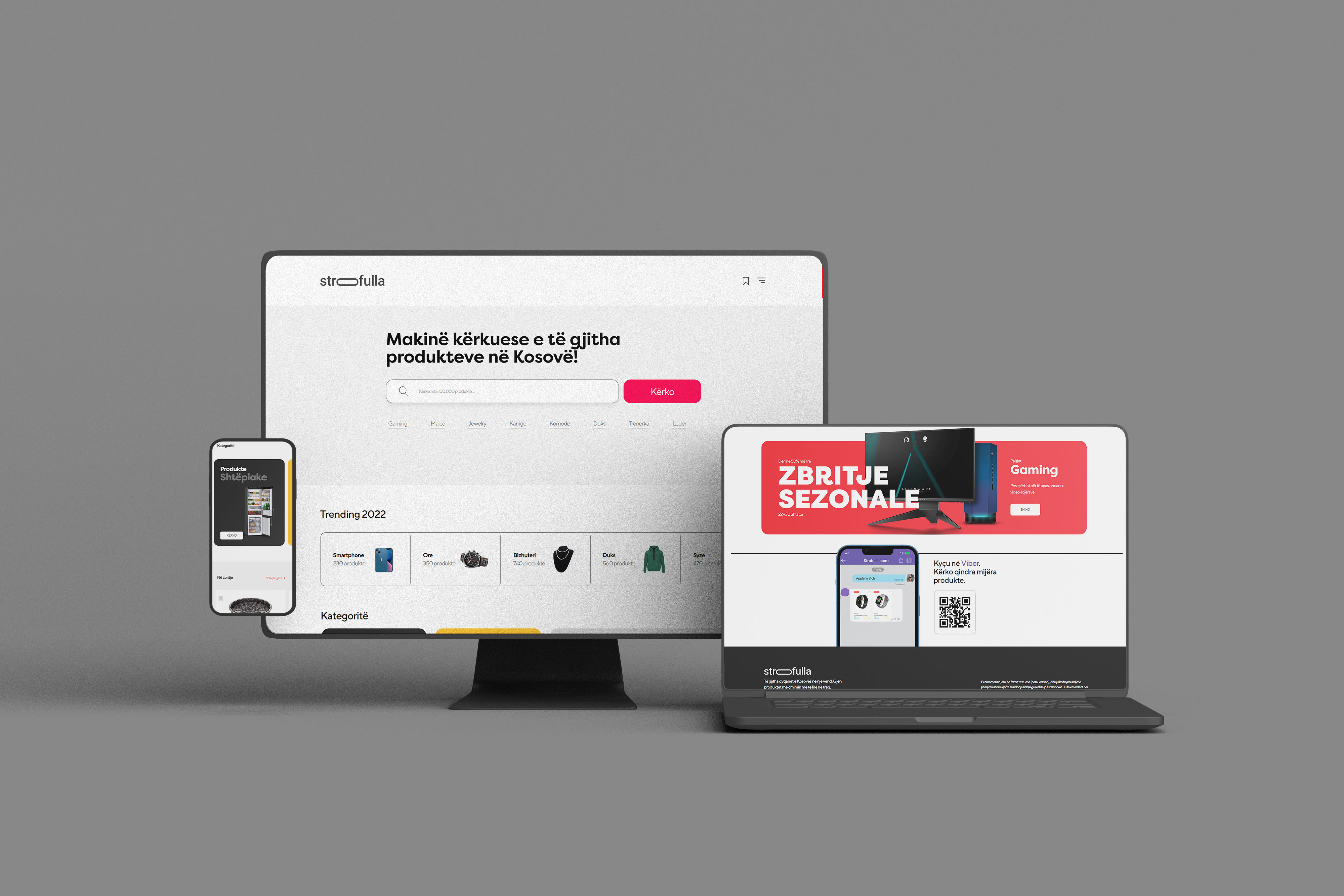 Strofulla - This project involves the integration of multiple online shops into a single website. It involves li...